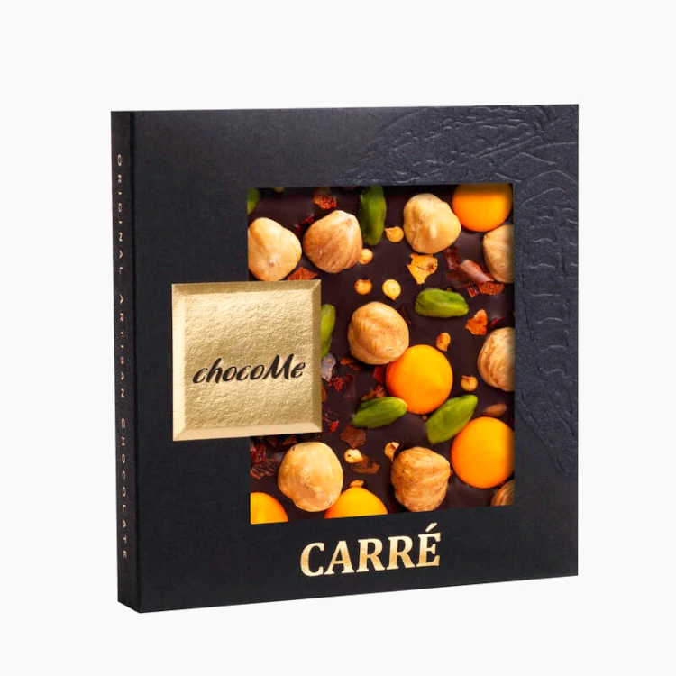 ChocoMe -choklad - Carée - 50g. (5 alternativ)