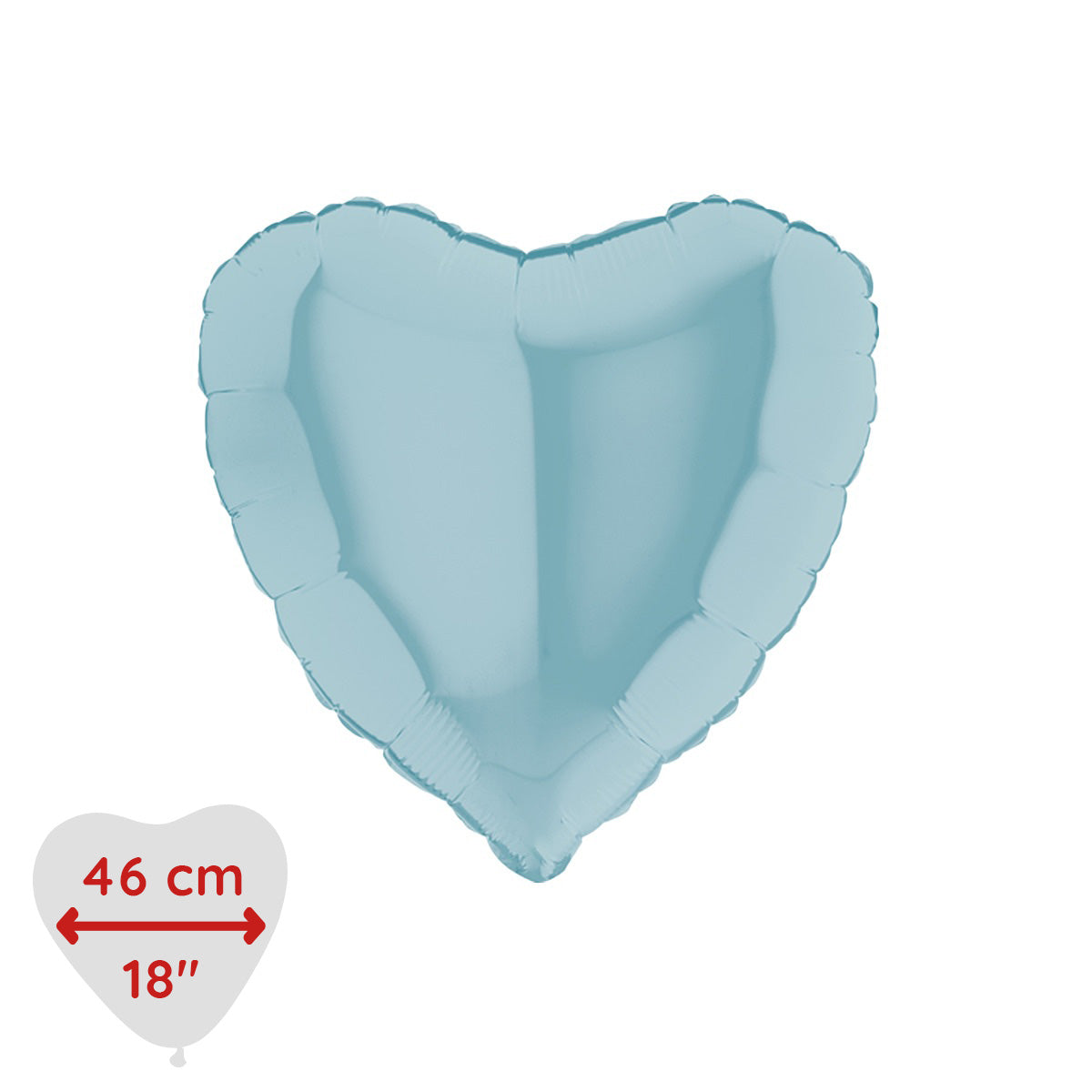 Pastel Blue Heliumballong