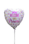 NEWBORN GIRL HELIUM BALLOON-(42 cm)