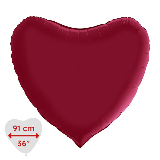 RED HELIUM BALLOON-(42 cm)