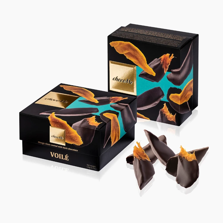 ChocoMe -choklad - Voilé & Rafinée- 120 g. (3 alternativ)
