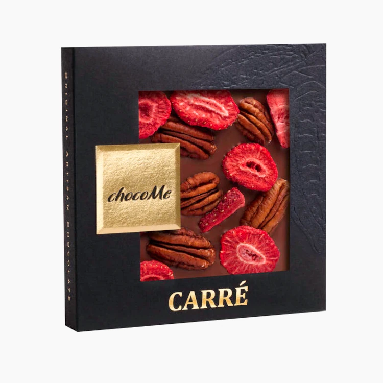 ChocoMe -choklad - Carée - 50g. (5 alternativ)