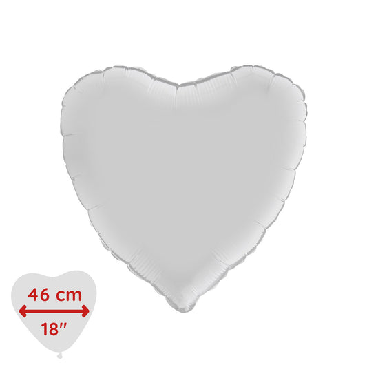 Silver Heliumballong